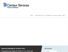 Tablet Screenshot of centaurweb.co.uk